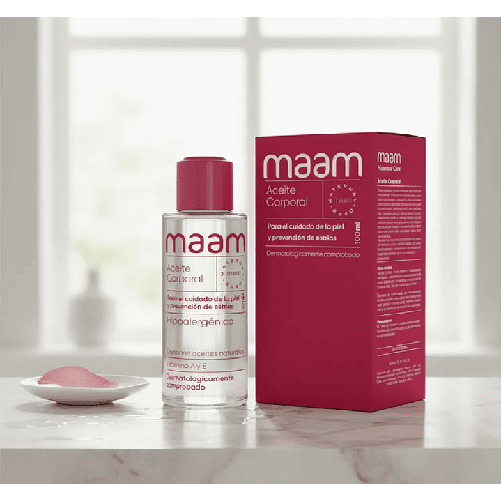 Maam Aceite Corporal Antiestrias 100ml 3