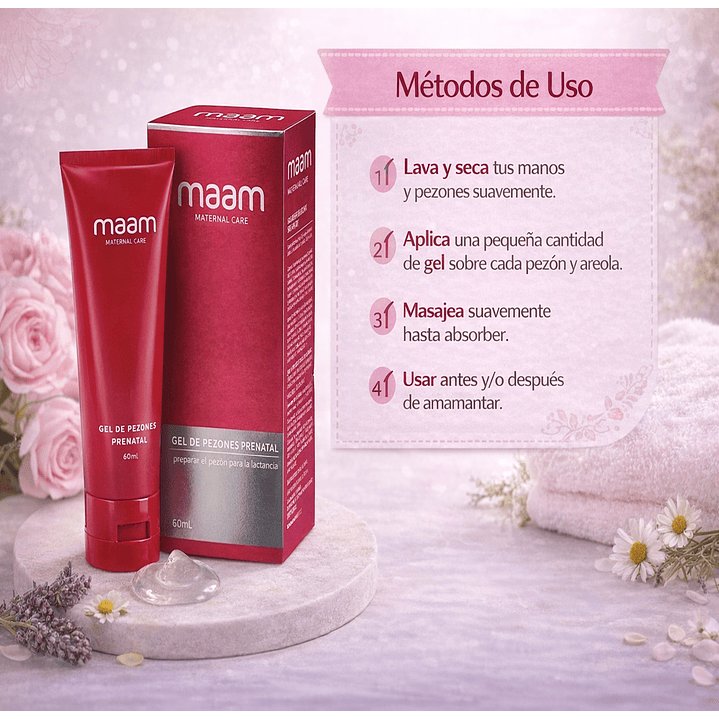 Maam Gel Pezones 60ml  5