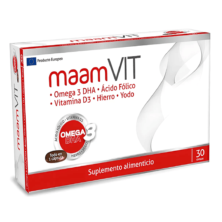 Maam Vit Suplemento Alimenticio Caja x30 Capsulas  1
