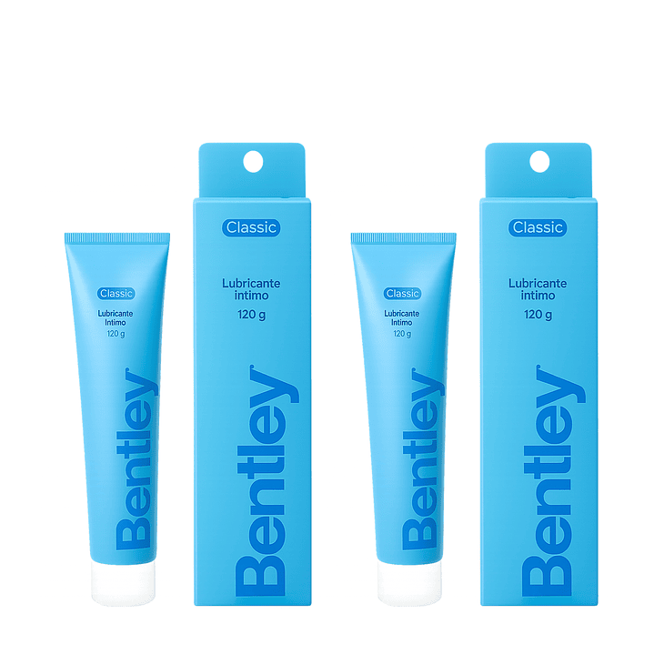 Bentley Gel Lubricante Intimo Clásico  120g Base Agua  Pack x2 1