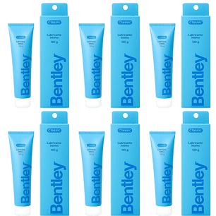Bentley Gel Lubricante Intimo Clásico  120g Base Agua  Pack x6