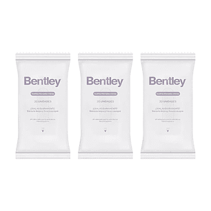 Bentley Wipes Toallas Húmedas  x20 Pack x3
