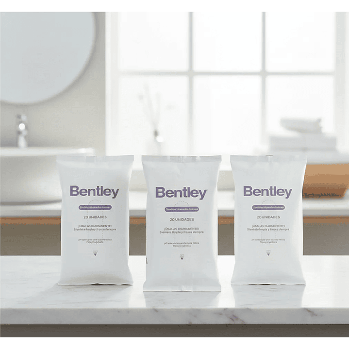 Bentley Wipes Toallas Húmedas  x20 Pack x6 2