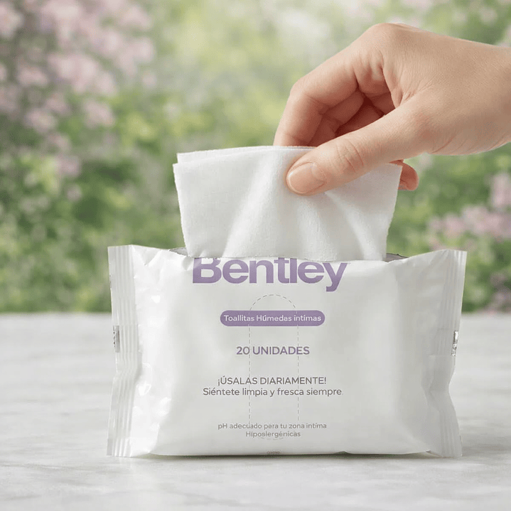 Bentley Wipes Toallas Húmedas  x20 Pack x6 3