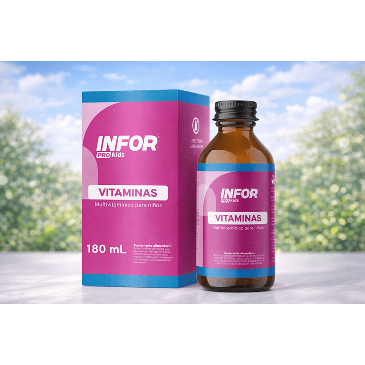 Infortin Kid Kal Sabor Frutilla Suplemento Suspensión 170ml 6