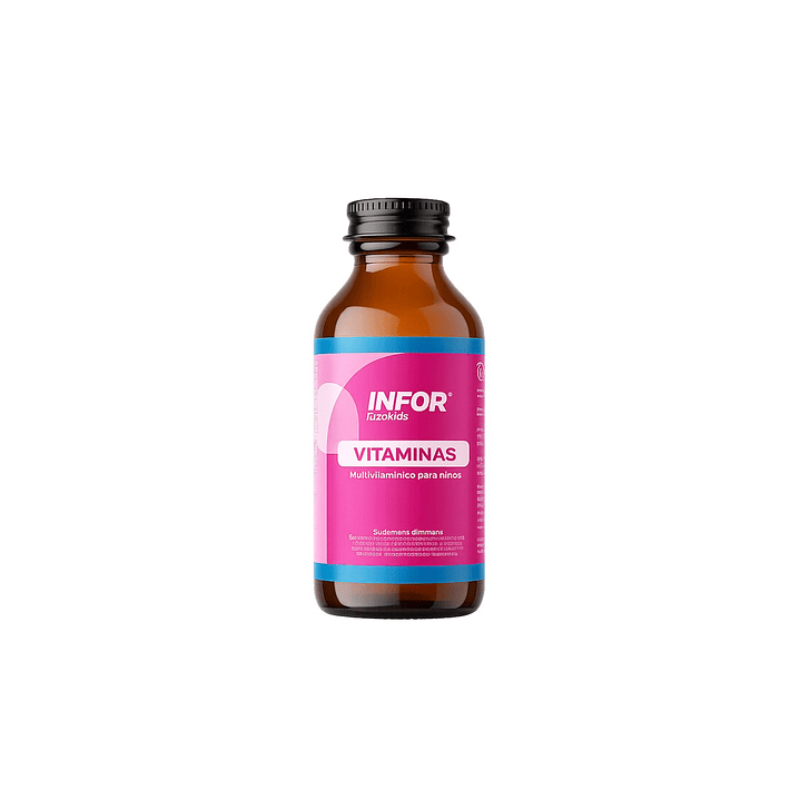 Infortin Kid Kal Sabor Frutilla Suplemento Suspensión 170ml 2