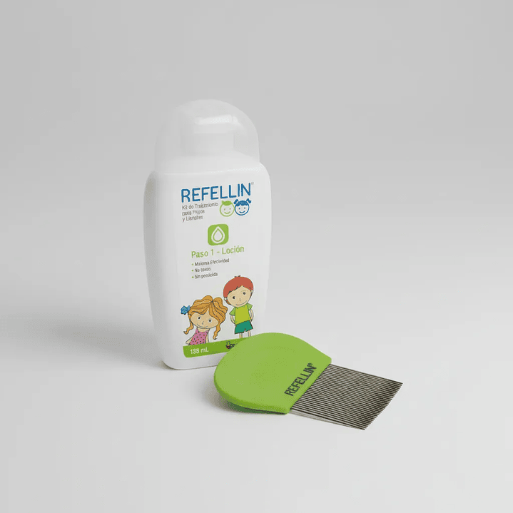 Refellin Loción con Peine Tratamiento Piojos 135 ml 5
