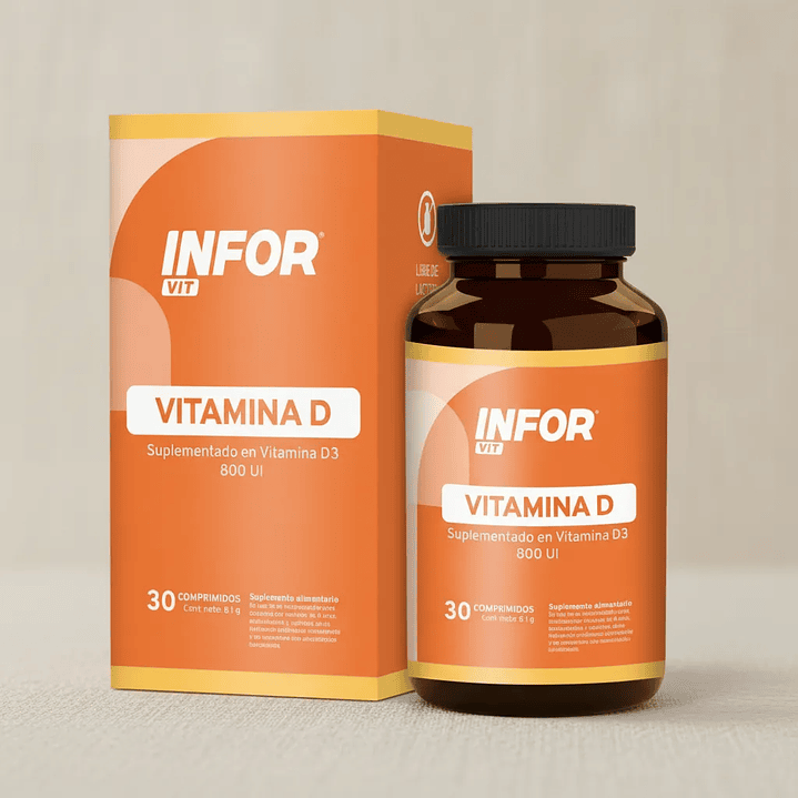 Inforvit D3 30 Comprimidos Vitamina D 6