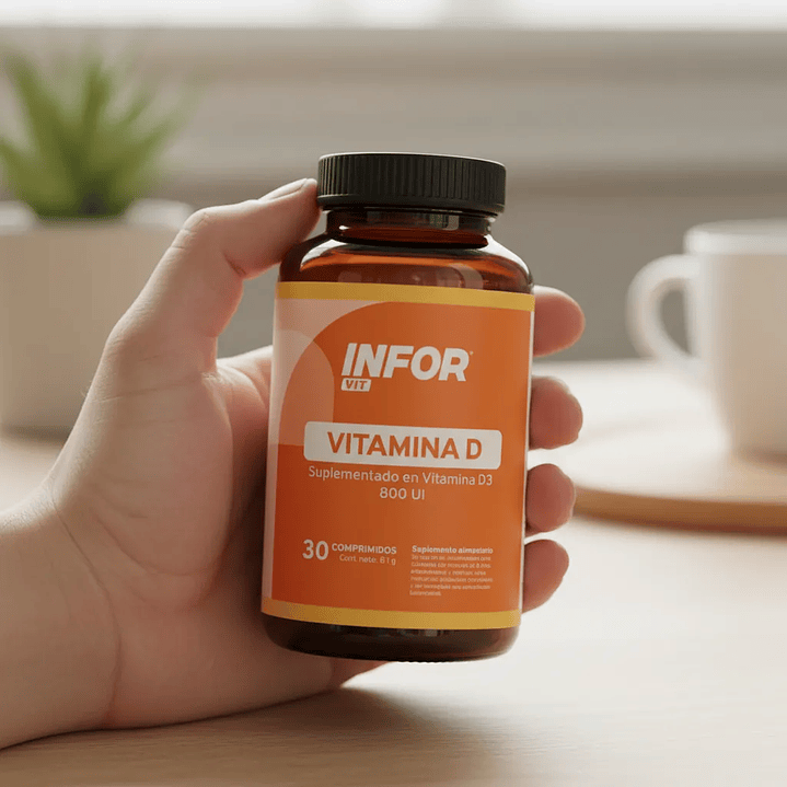 Inforvit D3 30 Comprimidos Vitamina D 3