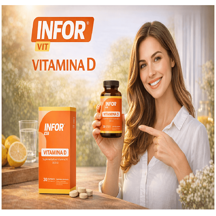 Inforvit D3 30 Comprimidos Vitamina D 4