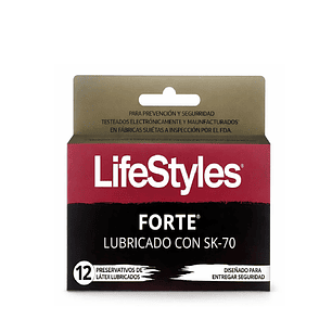 LifeStyles Preservativos Forte x12 Unidades 