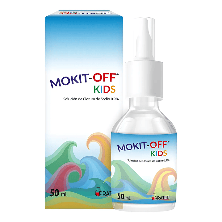 Solucion Cloruro De Sodio 0,9% Lavado Nasal Mokit Off Kids    1