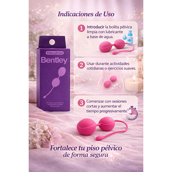 Bolitas Pélvicas Ejercitador Piso Pélvico 6