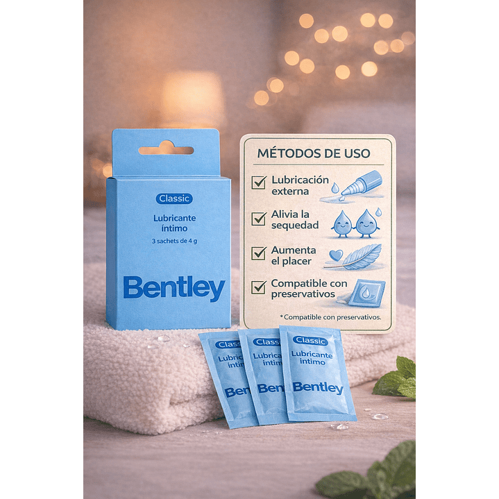 Gel Lubricante Classic Natural 3 Sachet 4g 3