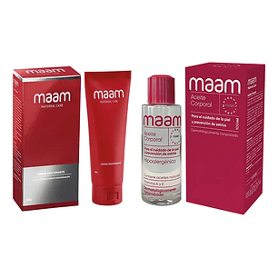 Pack MAAM Aceite Antiestrías + Gel Pezones