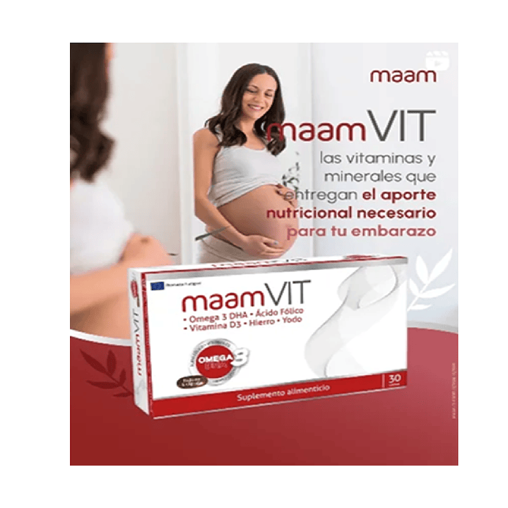 Kit MAAM Aceite Antiestrías + Gel Pezones + Cápsulas 5