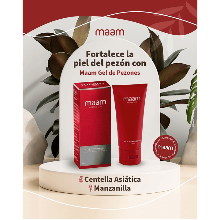 Kit MAAM Aceite Antiestrías + Gel Pezones + Cápsulas 9