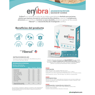 Enfibra Nutrapharm – Fibra soluble 30 sachets