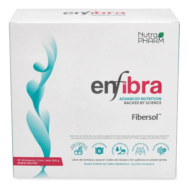 Enfibra Nutrapharm – Fibra soluble 30 sachets 2