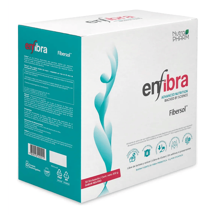 Enfibra Nutrapharm – Fibra soluble 30 sachets 5
