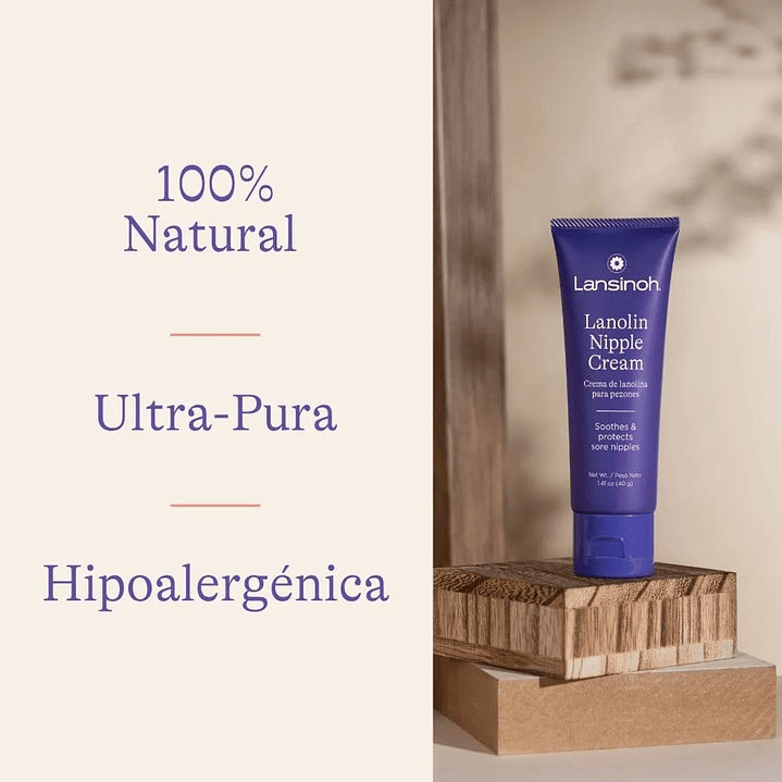 Lanolina Crema Hipoalergenica Para Pezones Lansinoh 40g Pack x2 6