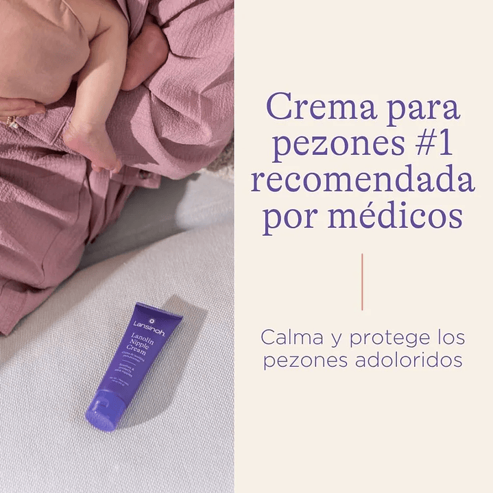 Lanolina Crema Hipoalergenica Para Pezones Lansinoh 40g Pack x2 3