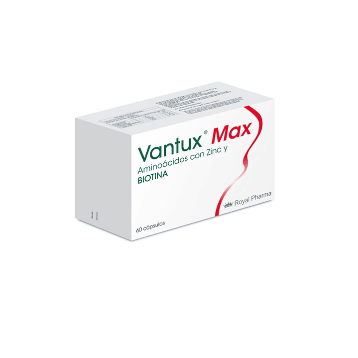 Vantux Max Suplemento Capilar y Uñas X60 Cápsulas Pack x3 6
