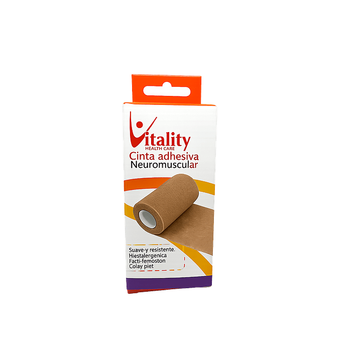 Venda Autoadherente Vitality 10cm x 4.5m Color Beige Pack x5 5