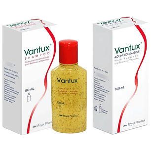 Vantux Pack Shampoo 100ml + Acondicionador Anticaida 100ml
