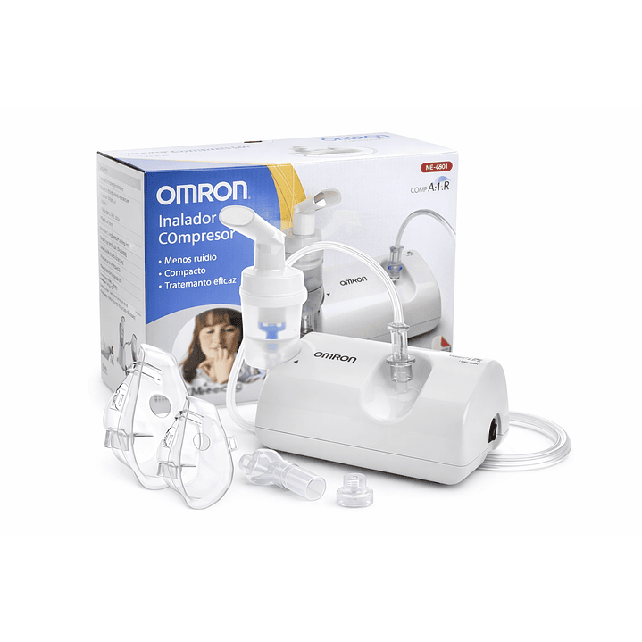 Nebulizador Omron NE-C801LA Compacto Adulto y Niño 4