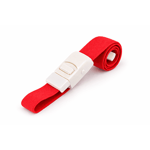 Torniquete Elástico Rojo Tip Top Reutilizable Médico