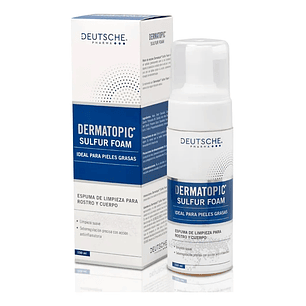 Dermatopic Sulfur Espuma Limpiadora 150ml Acne Piel Grasa 