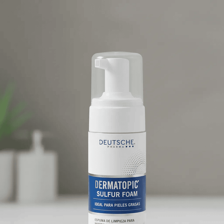 Dermatopic Sulfur Espuma Limpiadora 150ml Acne Piel Grasa  2