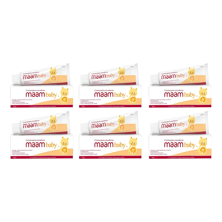 Maam Baby Crema Coceduras 100g Pack x6 1