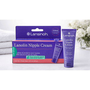Lanolina Crema Hipoalergenica Para Pezones Lansinoh 40g 