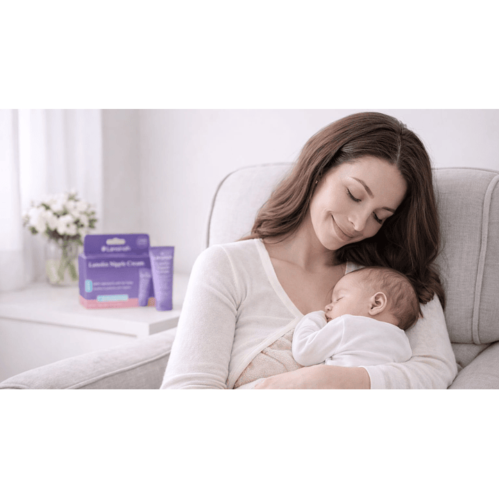 Lanolina Crema Hipoalergenica Para Pezones Lansinoh 40g  4