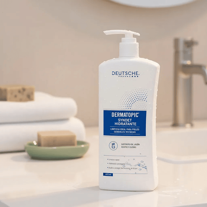 Dermatopic Syndet Hidratante Sustituto Jabón 475Ml 7
