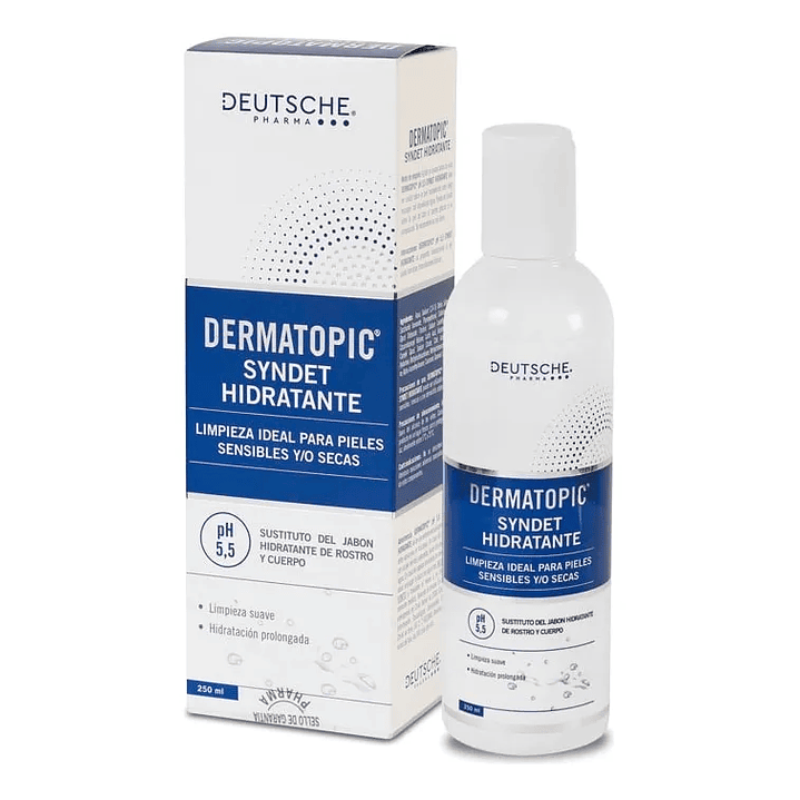 Dermatopic Syndet Hidratante Sustituto Jabon 250 Ml 2