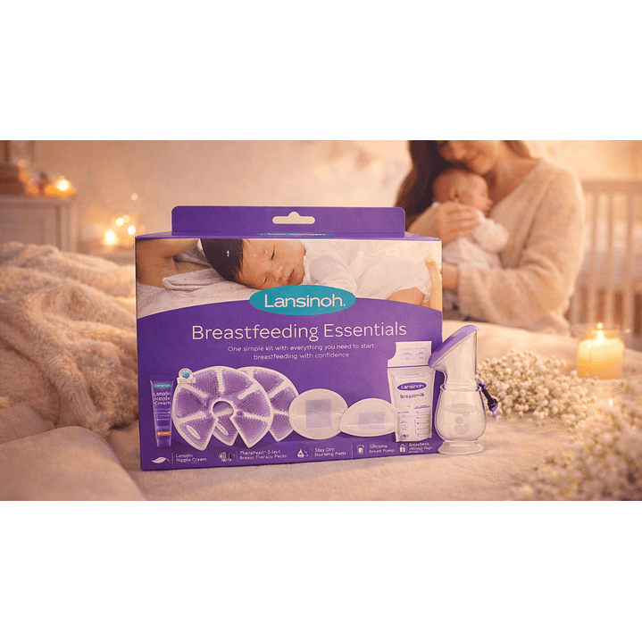 Set Esencial De Lactancia Materna Lanisnoh 4