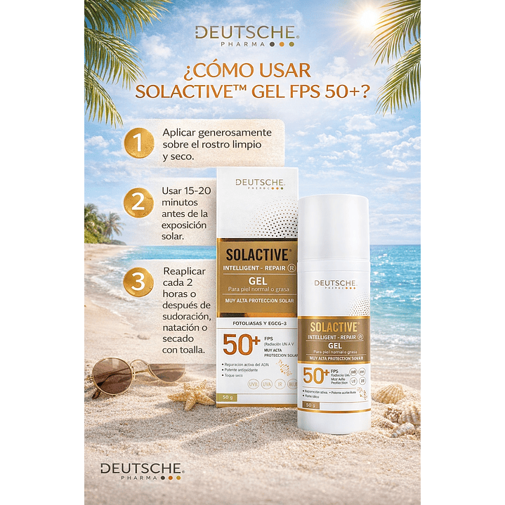 Protector Solar Solactive Intelligent Gel 50 Fps 50g 4