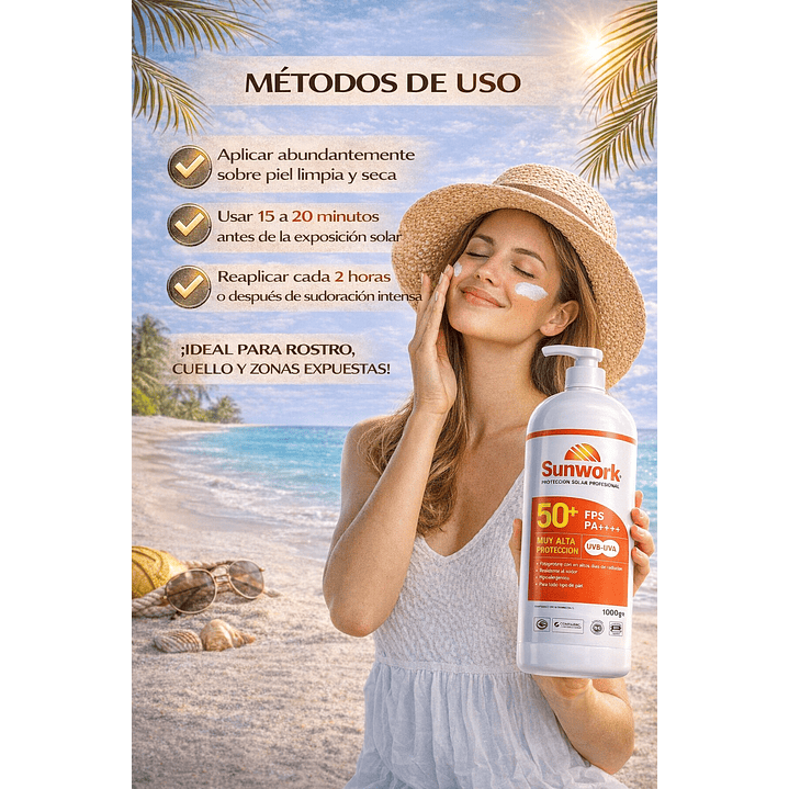 Protector Solar Sunwork 1 Kg 4