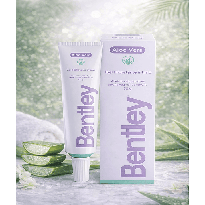 Bentley Gel Hidratante Íntimo Aloe Vera 50g Pack x3 3