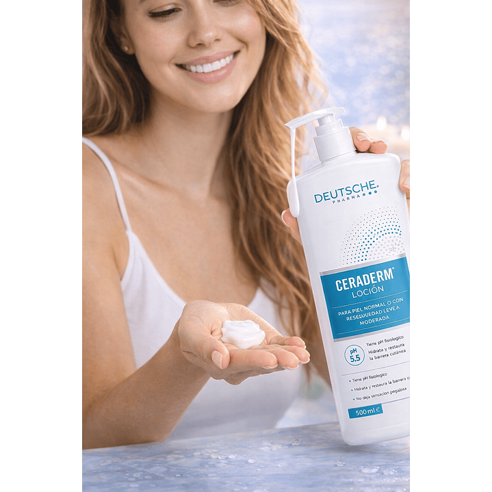 Ceraderm Loción Corporal Piel Normal Levemente Reseca 500ml  5