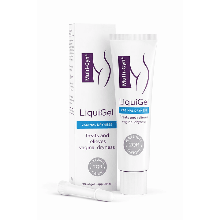 Gel Multi-Gyn LiquiGel Sequedad Vaginal Hidratación Íntima 30ml  1