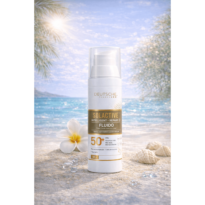 Protector Solar Solactive Intelligent Repair Fluido 50g 5