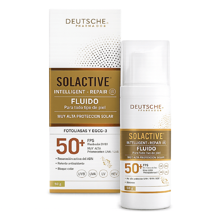 Protector Solar Solactive Intelligent Repair Fluido 50g 1