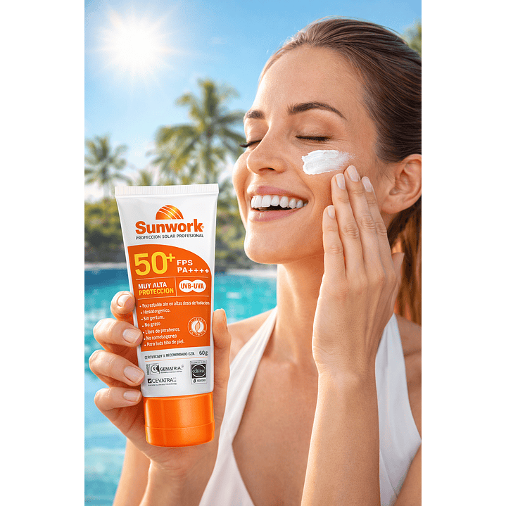 Protector Solar Sunwork 60 G 6