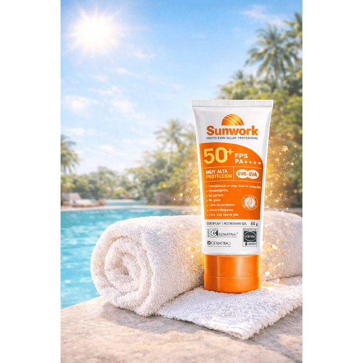 Protector Solar Sunwork 60 G 5