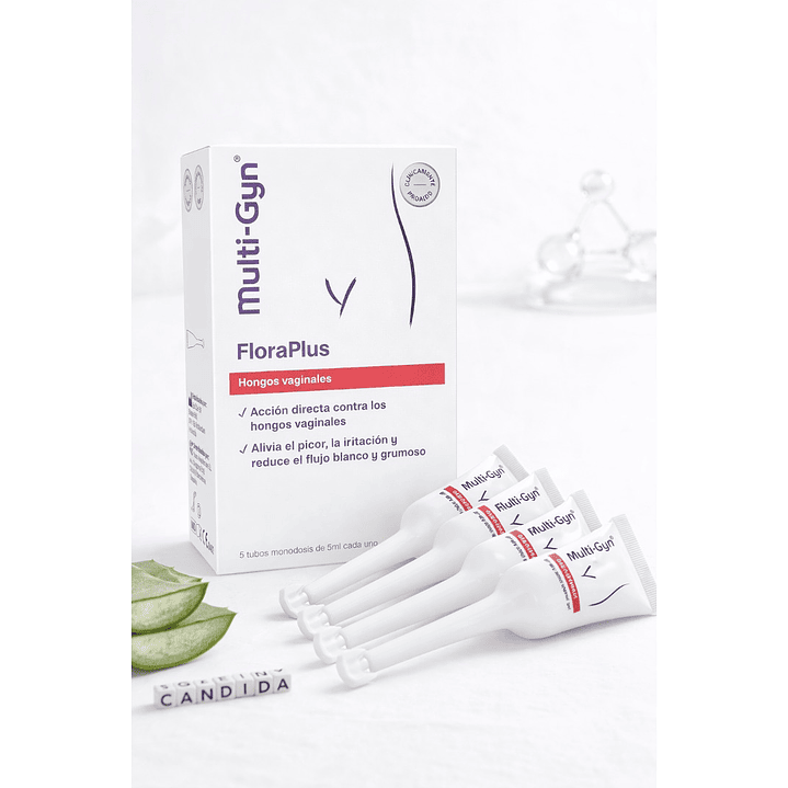 Gel Multi-Gyn FloraPlus 5 tubos 5ml 5