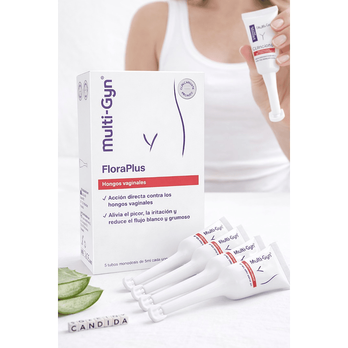 Gel Multi-Gyn FloraPlus 5 tubos 5ml Pack 3 5